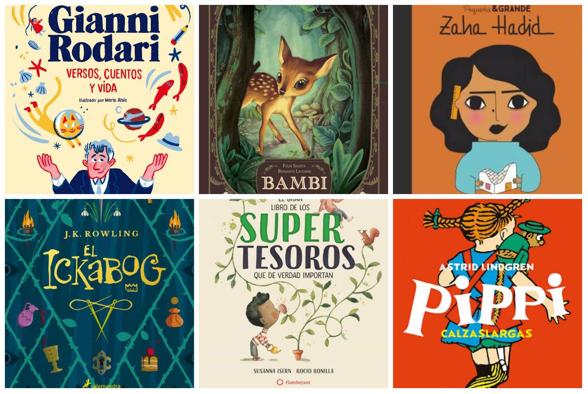 Novedades de libros infantiles y juveniles.