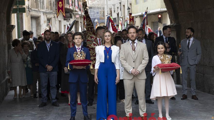 Coronación de los Reyes Cristianos y bendición de banderas del Bando Cristiano en Caravaca