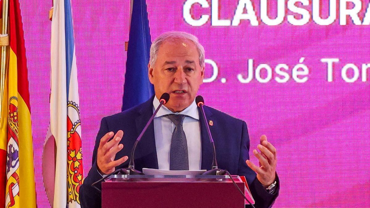 Foto de archivo de José Tomé Roca, presidente de la Diputación de Lugo.