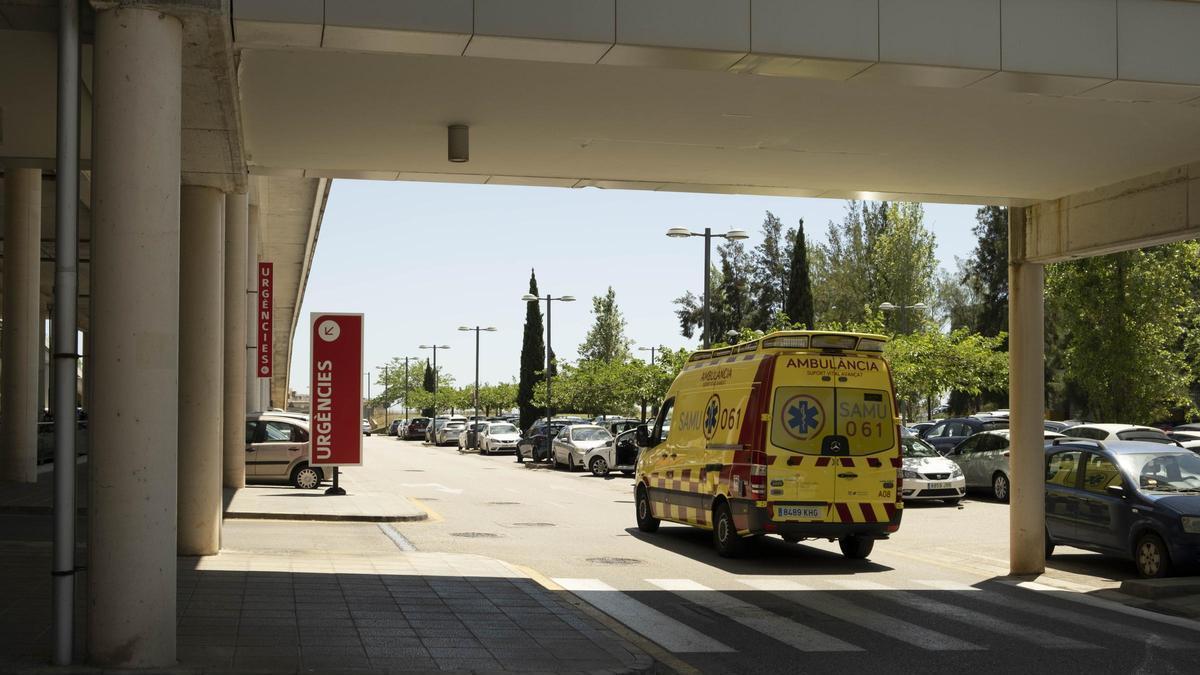 El herido ha sido trasladado al hospital de Son Espases.