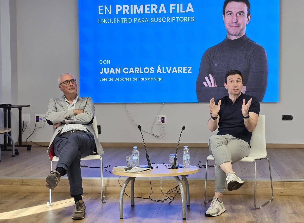 Encuentro de suscriptores de FARO con su jefe de Deportes, Juan Carlos Álvarez