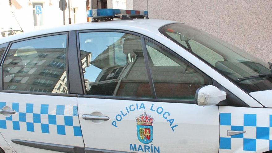 Localizan en Marín un vehículo robado en Madrid