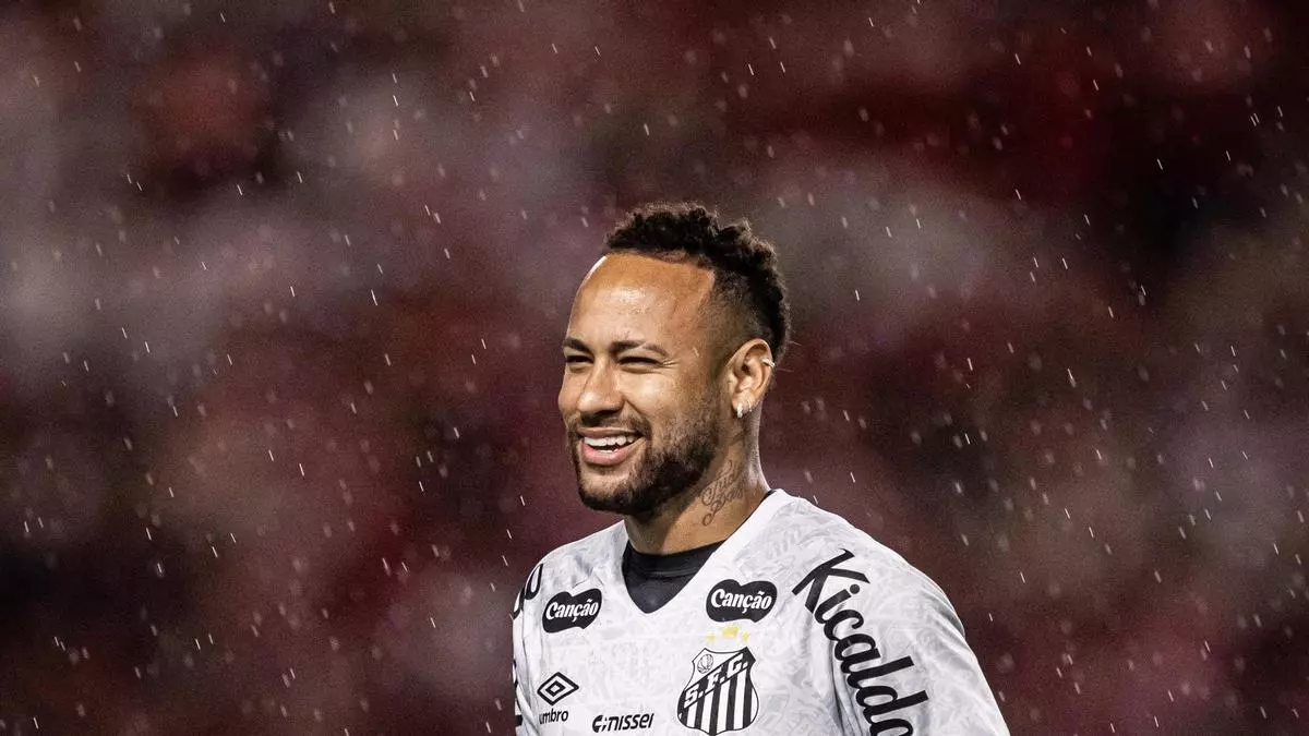 Neymar renueva con Santos hasta finales de 2025