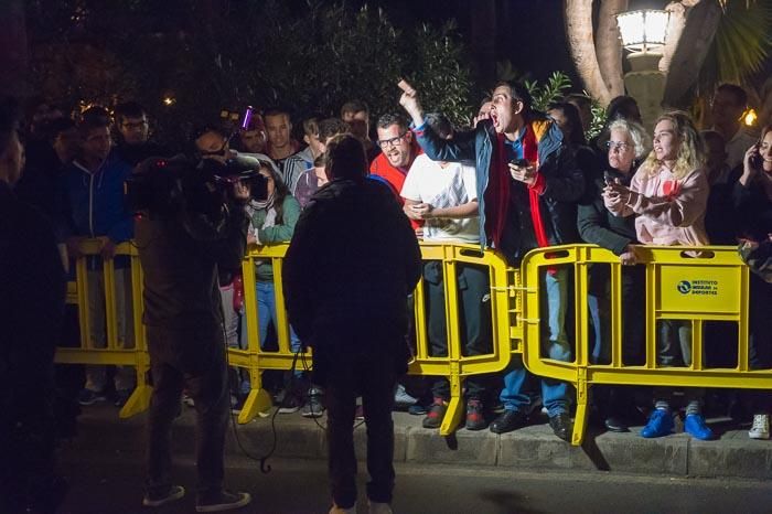 28-02-2018 LAS PALMAS DE GRAN CANARIA. Llegada del FC Barcelona al Hotel Santa Catalina. Fotógrafo: ANDRES CRUZ