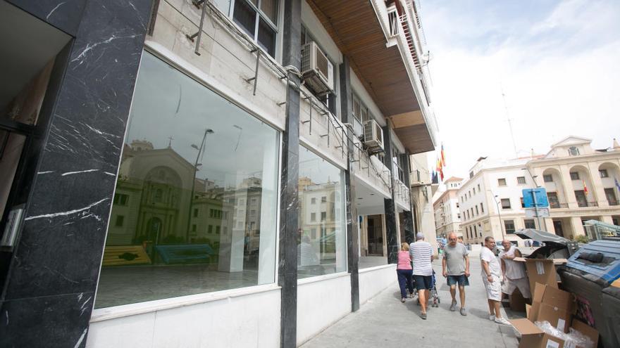 El local de Deportes Sanba, en plena remodelación