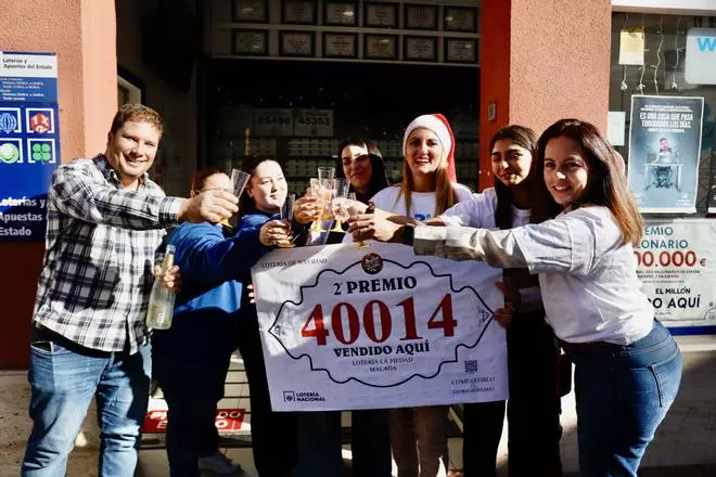 La Piedad celebra el segundo premio vendido
