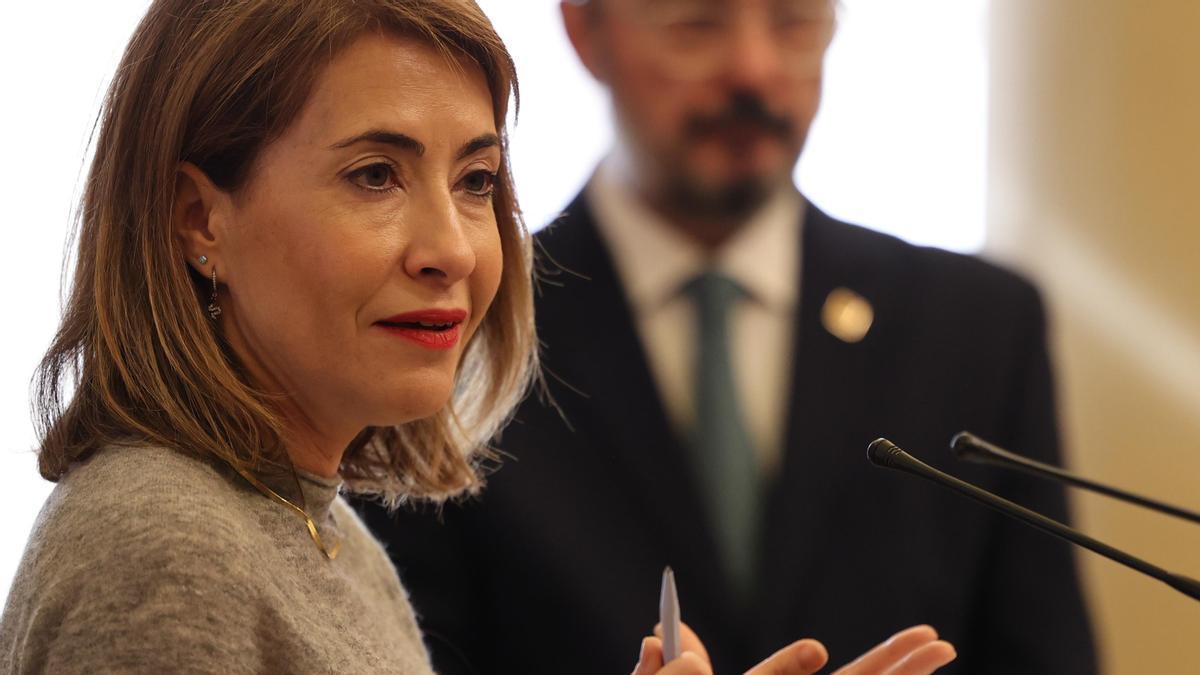 La ministra de Transportes, Raquel Sánchez.