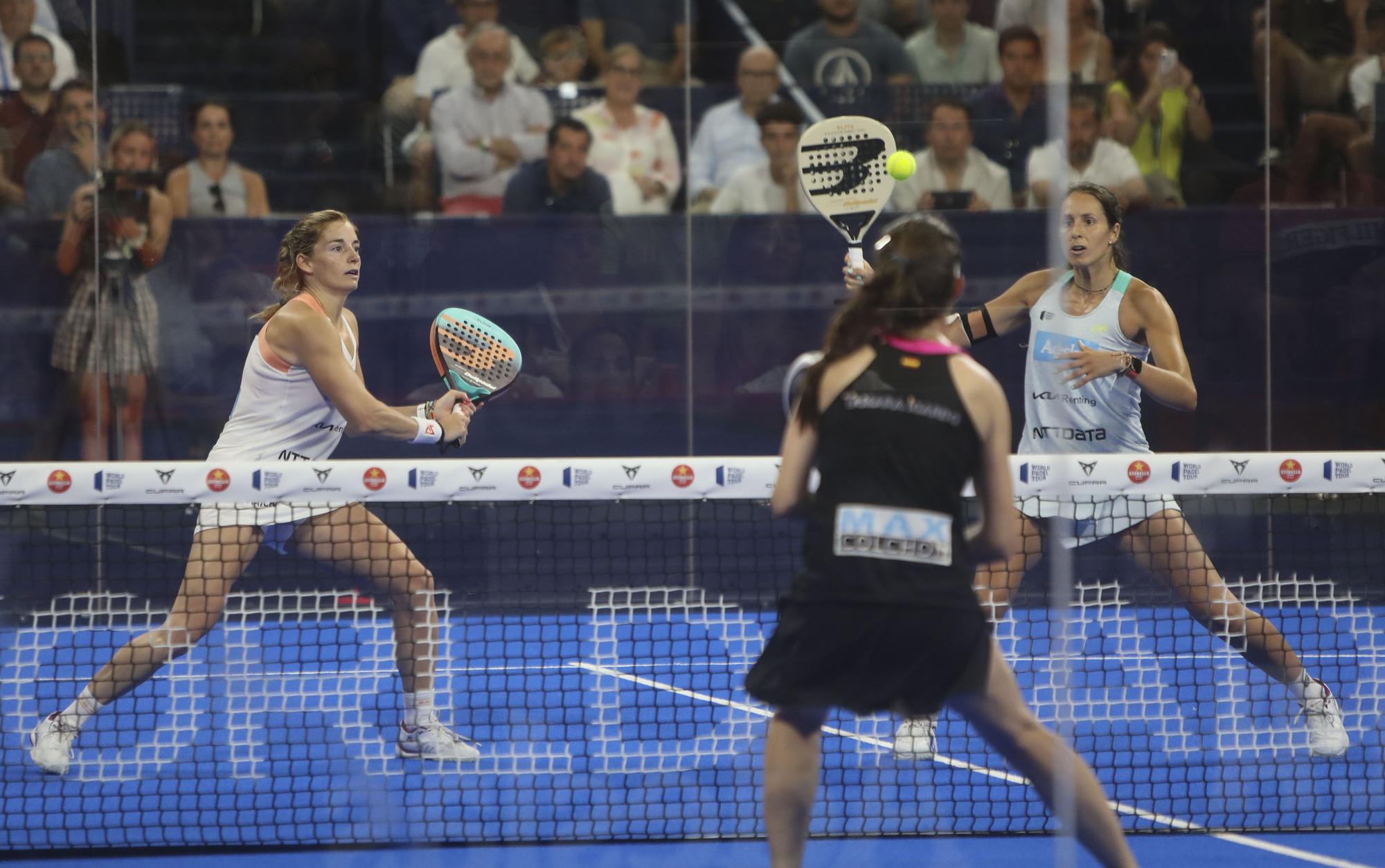 Final femenina del Estrella Damm Valencia Open en La Fonteta con Tamara Icardo