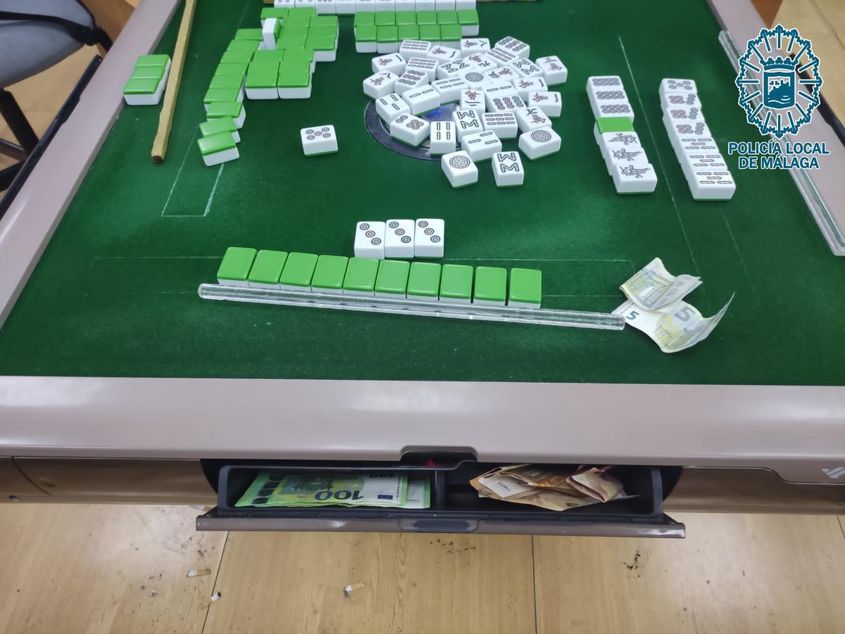 Mesa de Juego de dominó chino 'Mahjong'