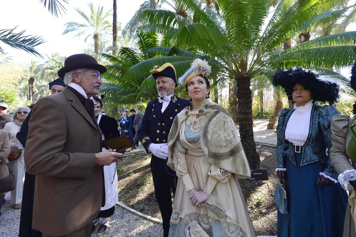 Recreación historica de la visita de la Emperatriz Sisi al Huerto del Cura