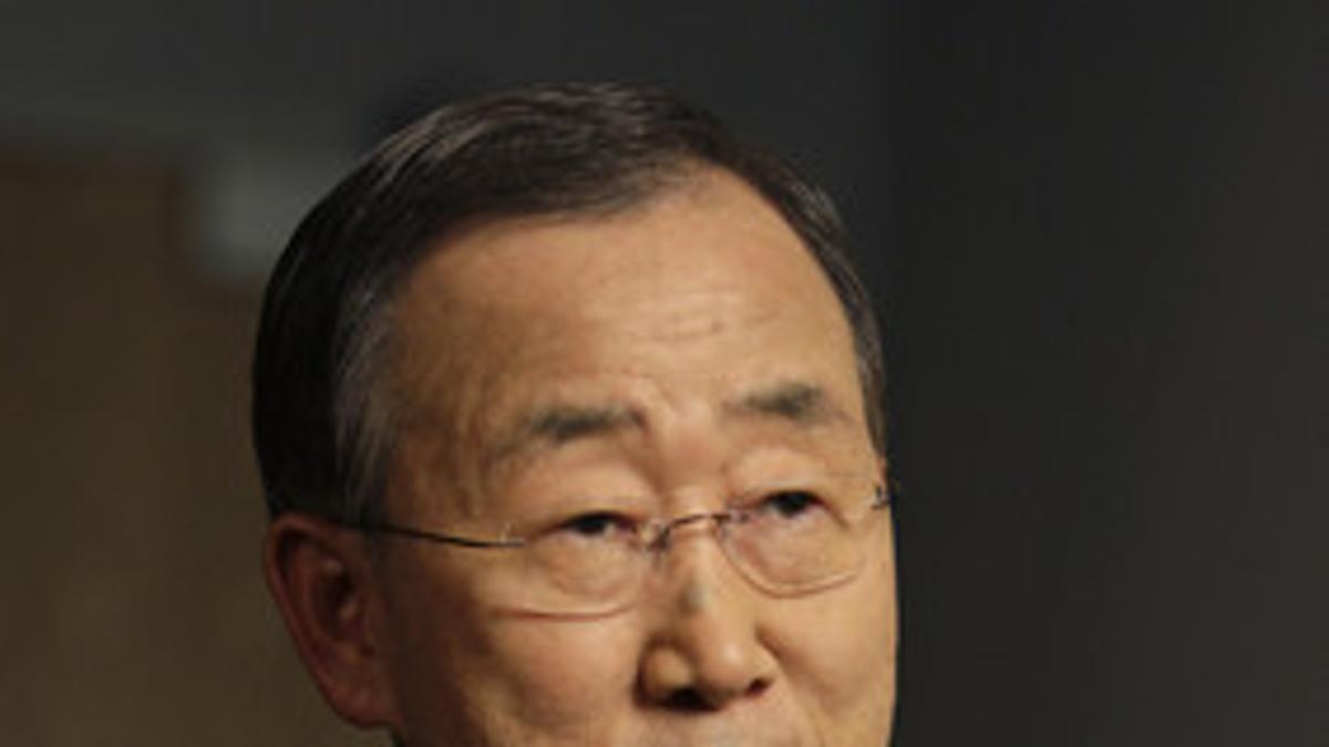 Ban Ki-moon, el actual secretario general de la ONU.