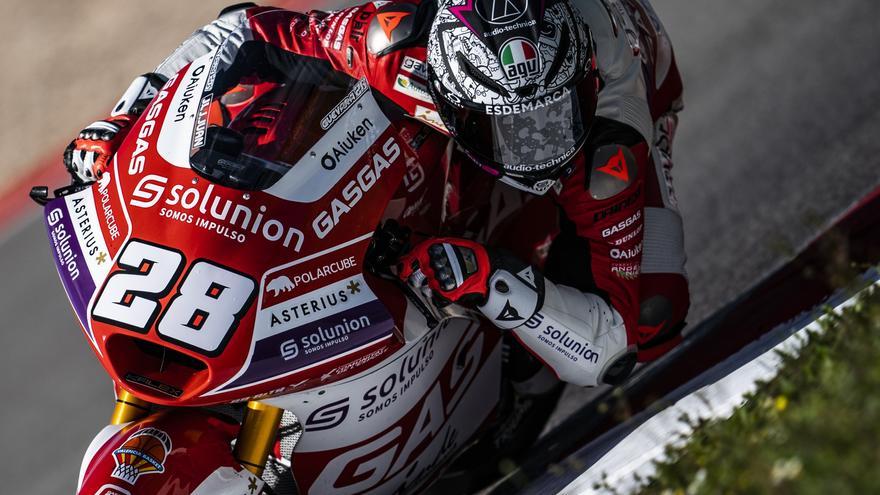 El piloto mallorquín Izan Guevara será baja en las dos primeras carreras de Moto2