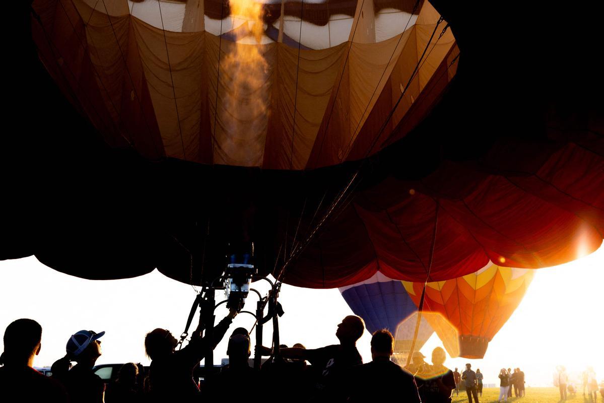 Celebran 40 años del Festival de globos aerostáticos de New Jersey