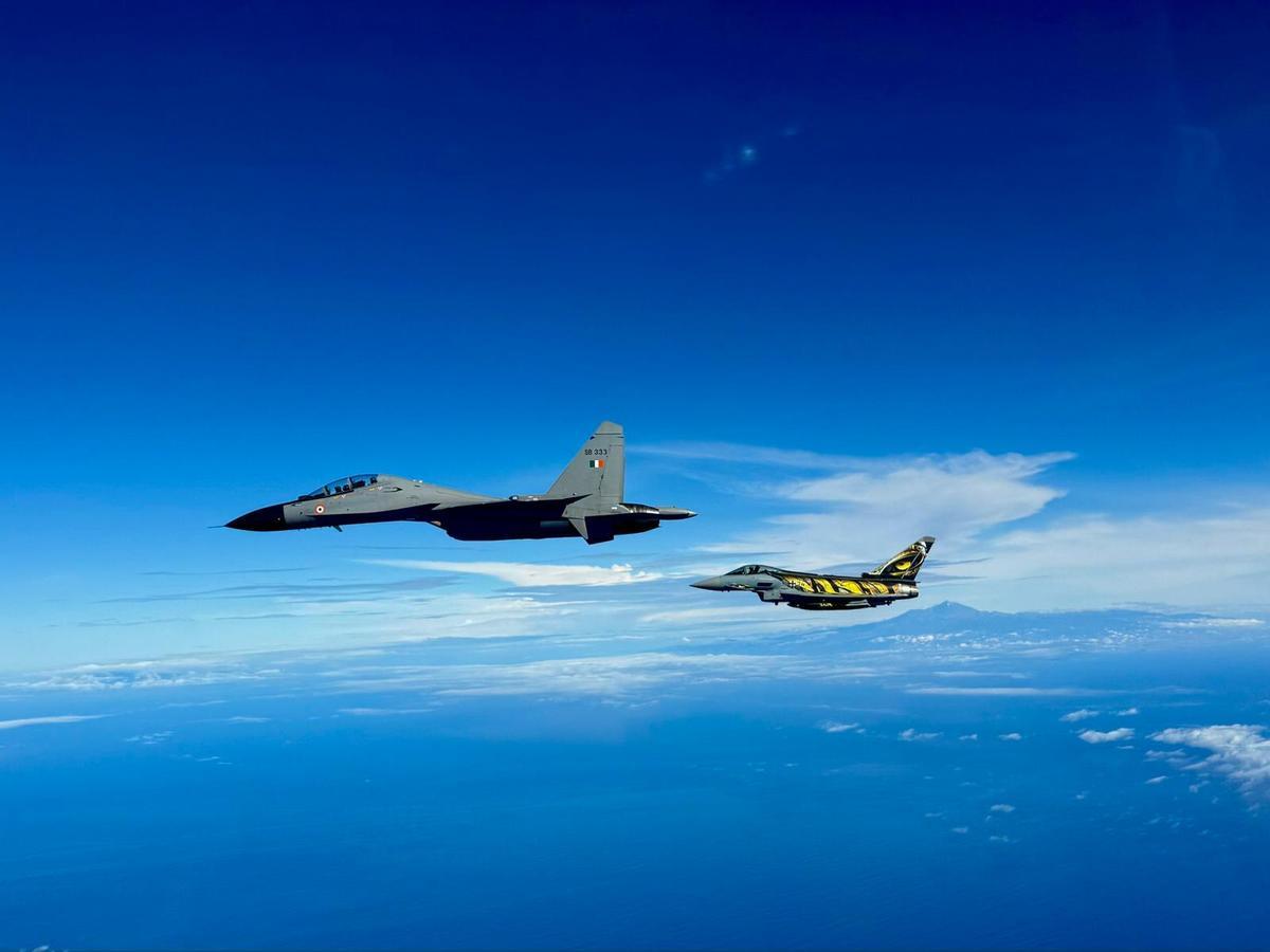 Cinco fuerzas aéreas OTAN se prueban sobre Canarias con cazas rusos Su-30MKI de la India