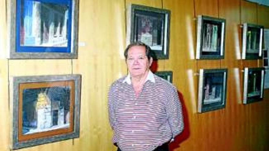 Molano expone sus pinturas sobre La Habana