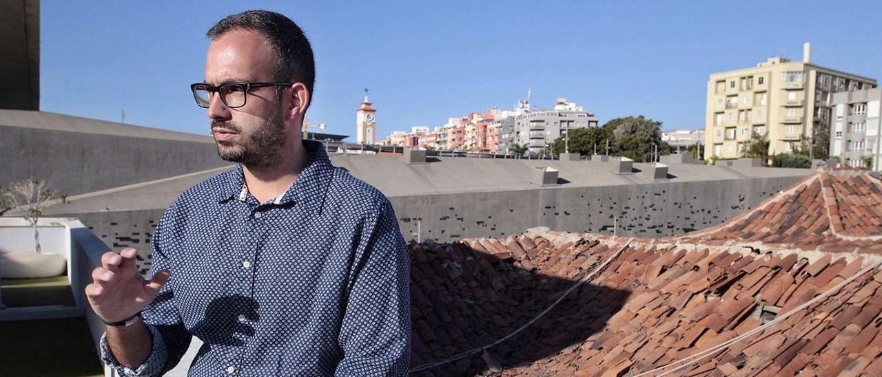 Javier Rivero, concejal de Participación en la capital.