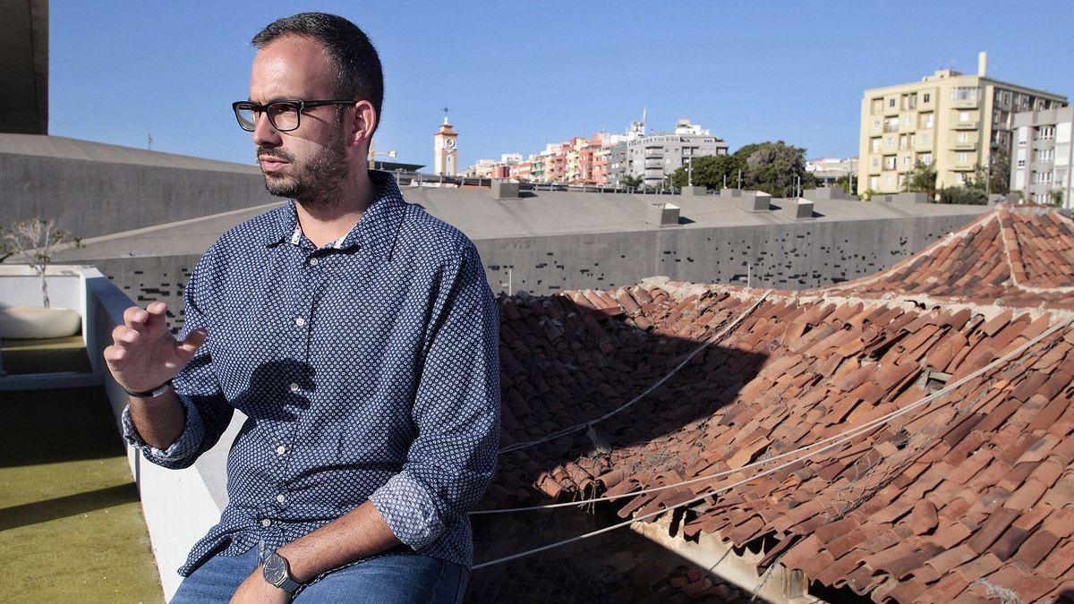 Javier Rivero, concejal de Participación en la capital.