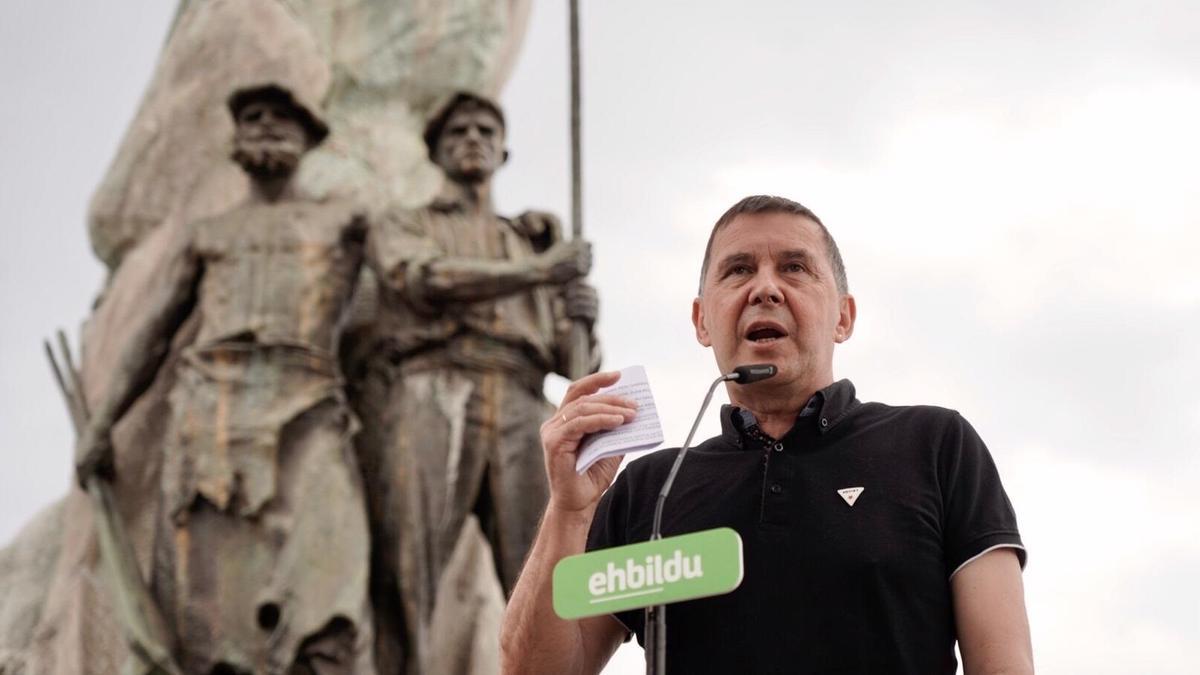 El coordinador de EH Bildu, Arnaldo Otegi.