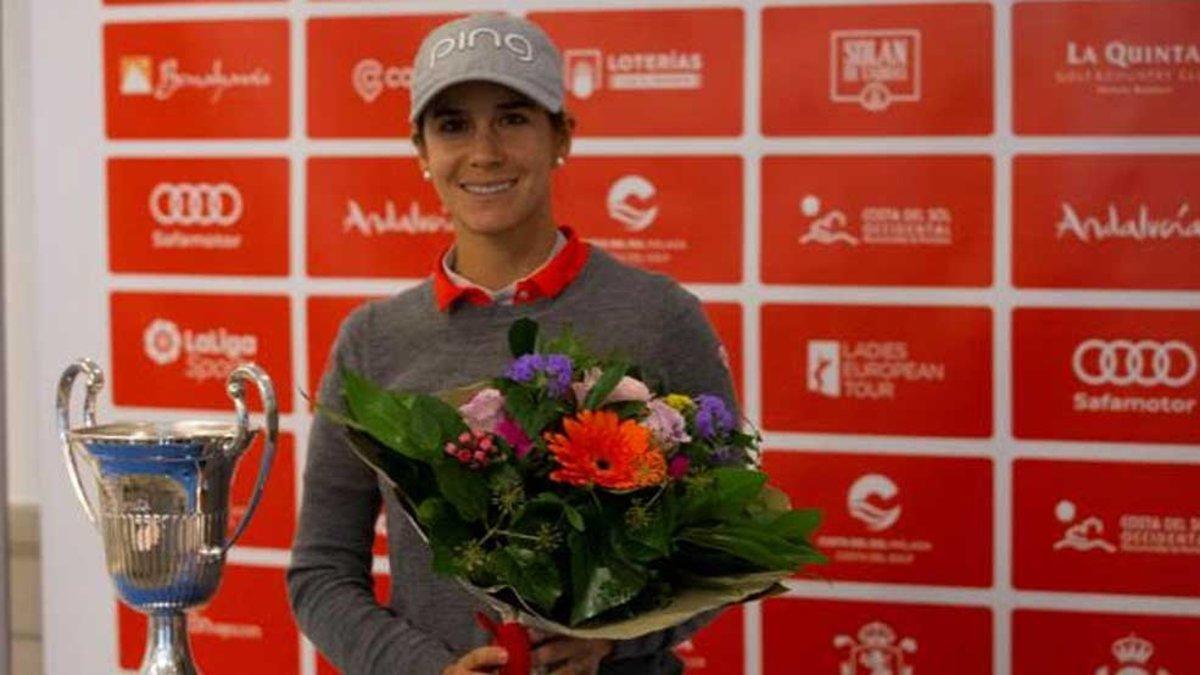 Azahara Muñoz buscará en casa su tercer Open de España consecutivo