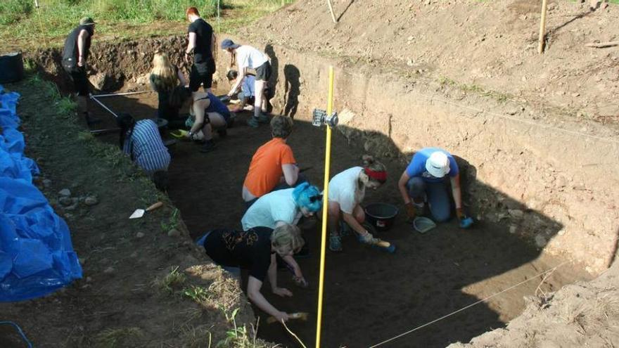 Los arqueólogos trabajan en el yacimiento de Santo Adriano para determinar el alcance de la inundación de San Romano.