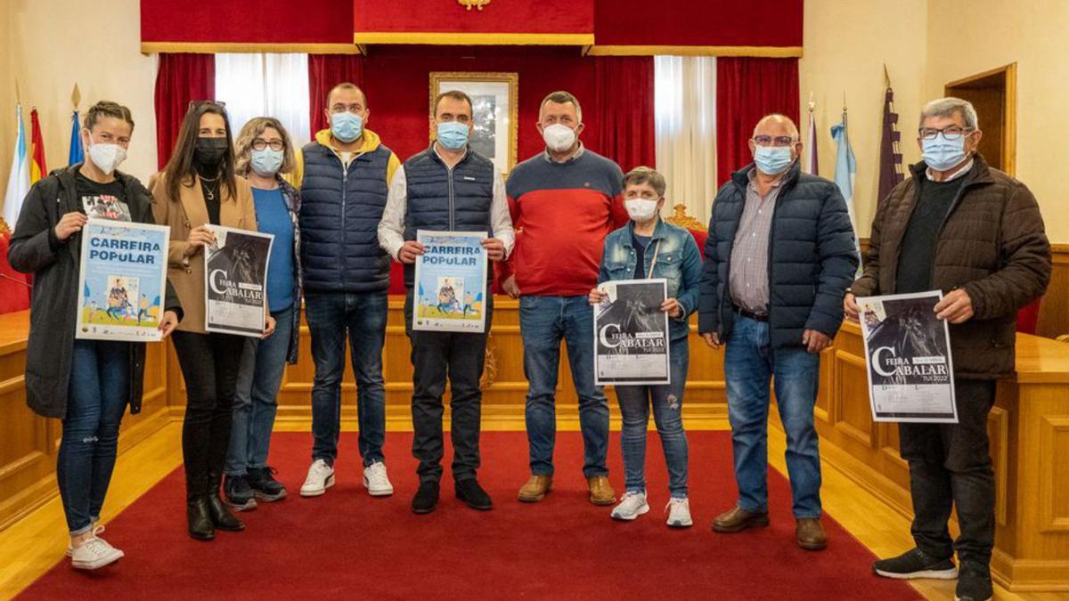 Presentación de la feria cabalar y de la carrera solidaria.