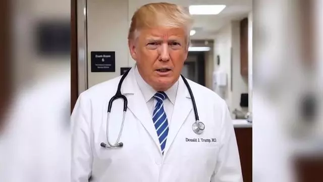 Trump publica un vídeo con IA en el que "cura" a De Niro, Julia Roberts y otros famosos