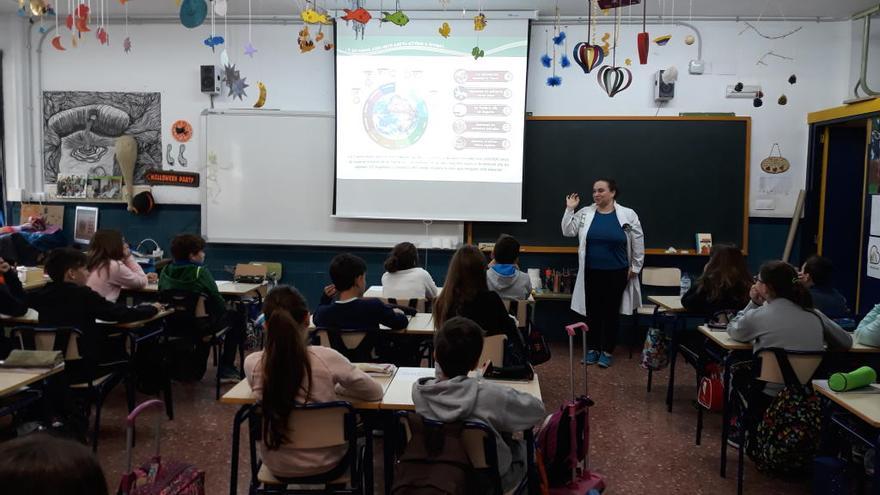 Un taller medioambiental de Lafarge.