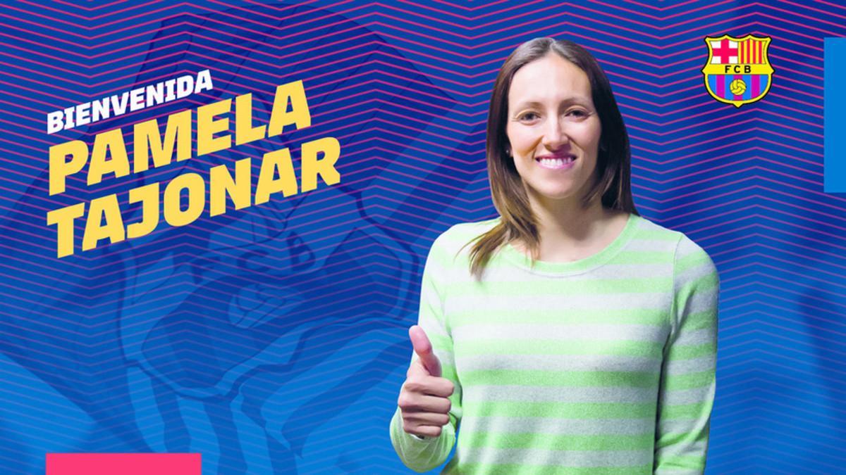 Pamela Tajonar, nueva jugadora del Barcelona femenino