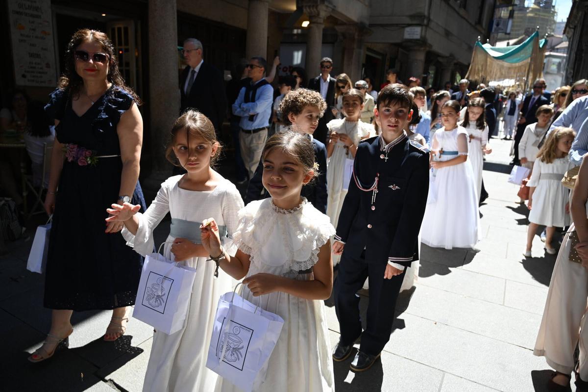 PONTEVEDRA.Procesión del Corpus Christi