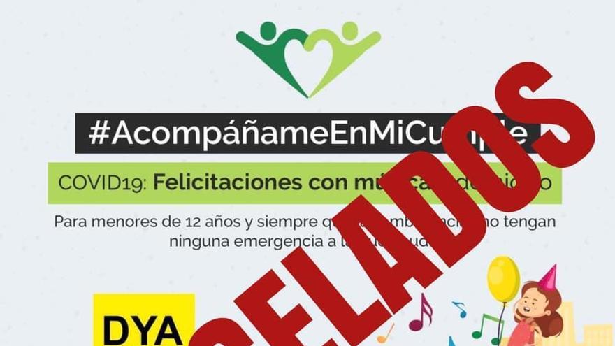 La delegación del Gobierno &quot;desaconseja&quot; las caravanas de voluntarios para celebrar cumpleaños