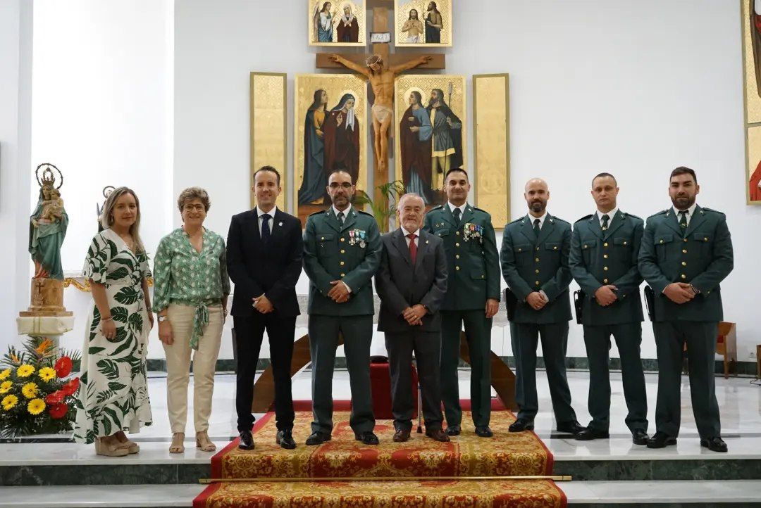 La Ribera se vuelca con la Guardia Civil el día de su patrona