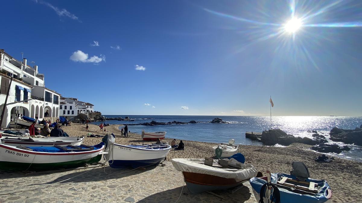 Calella de Palafrugell es como un viaje en el tiempo.