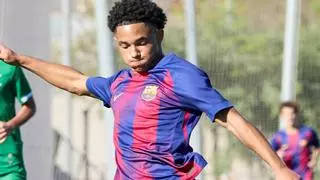 Messi ya conoce a Ruslam Mba, una de las grandes joyas de La Masia