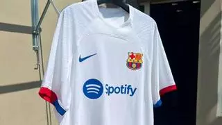 El Barça estrenará la camiseta blanca contra el Arsenal