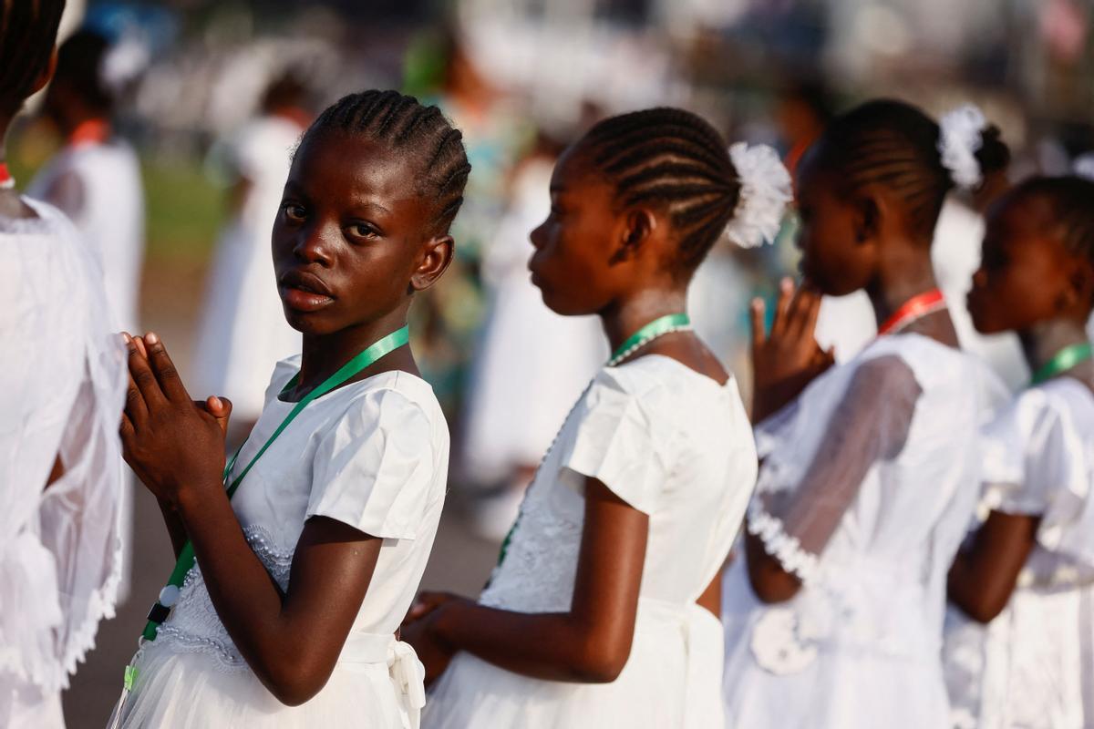 La visita del papa Francisco en el Congo