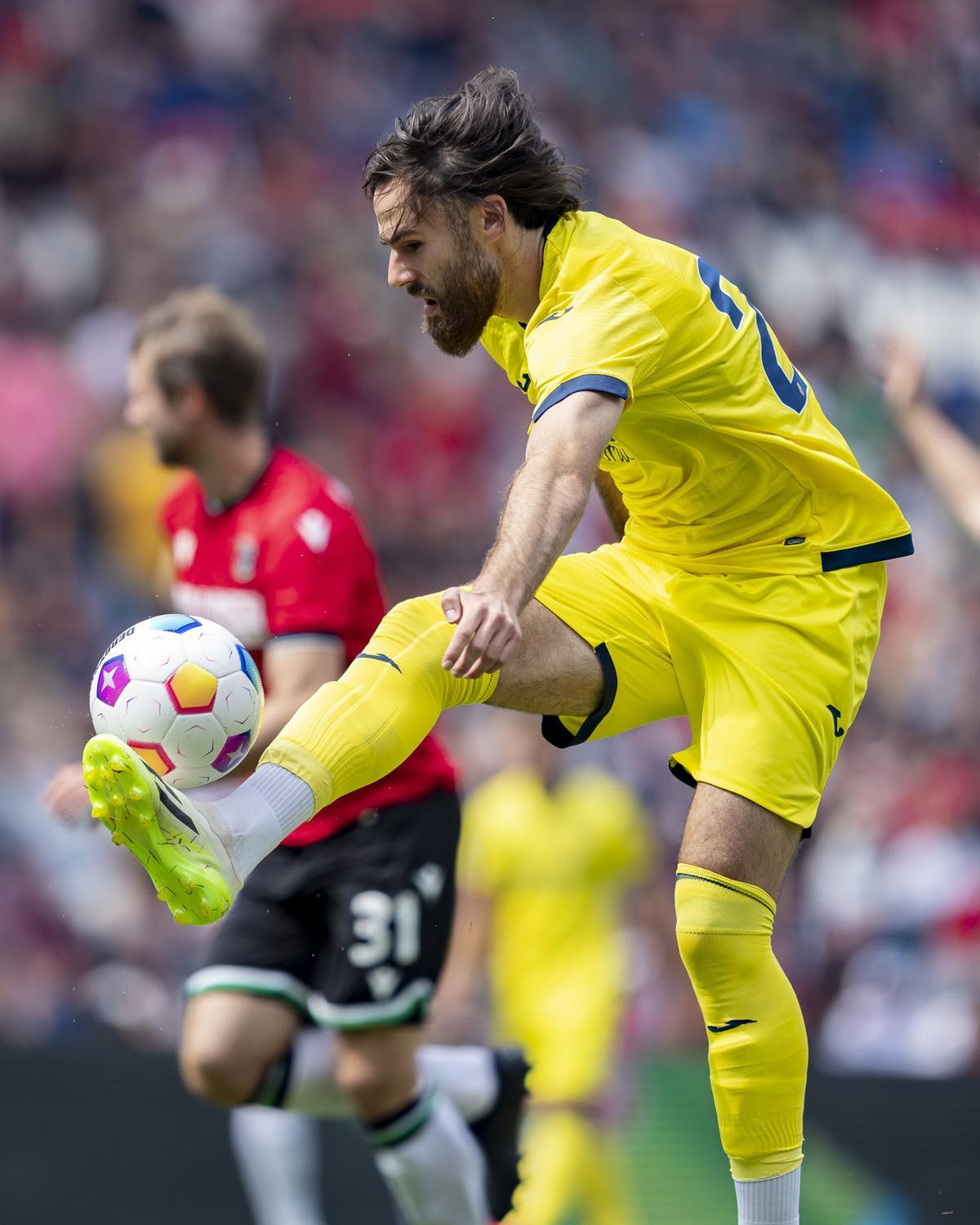 Brerenton Díaz desperdició varias ocasiones para el Villarreal en la segunda mitad.