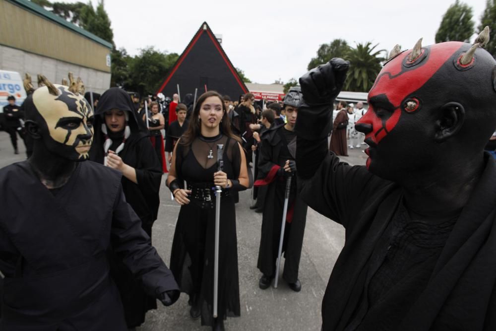 Desfile de "Starwars" en Metrópoli