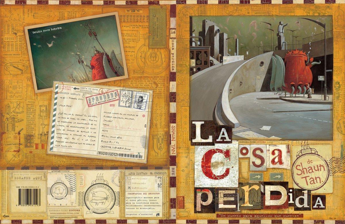 Portada del libro ilustrado ’La cosa perdida’, de Shaun Tan