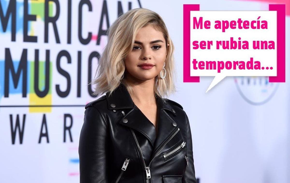 Pero, evidentemente, era ella: Selena rubia