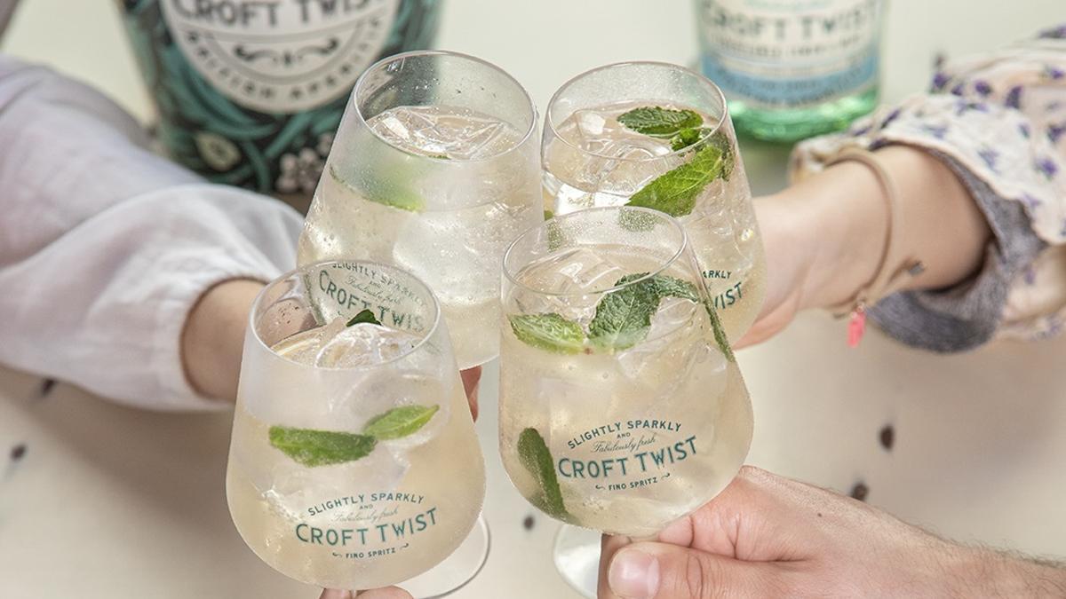 Croft Twist Fino Spritz nació en 2018 en Reino Unido y desembarcó en España hace dos años.