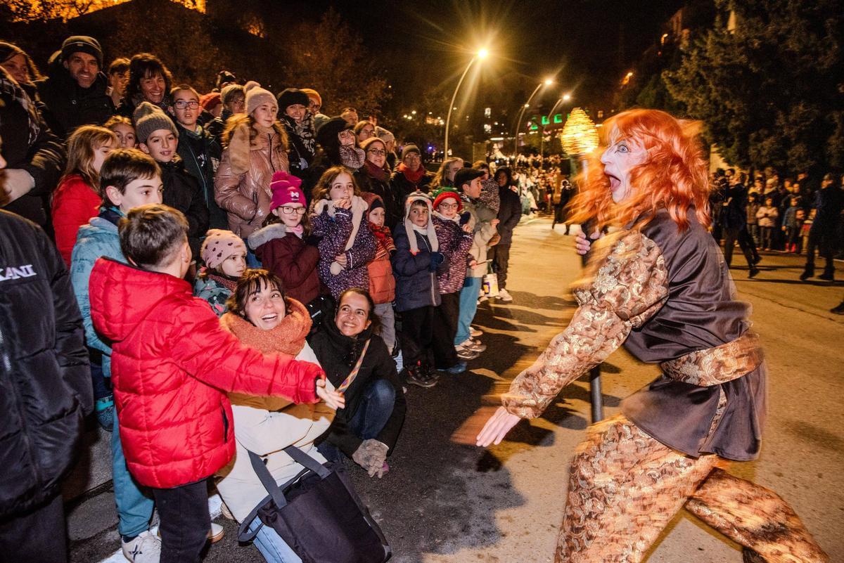 Troba't a les imatges de la cavalcada de Reis de Manresa 2026