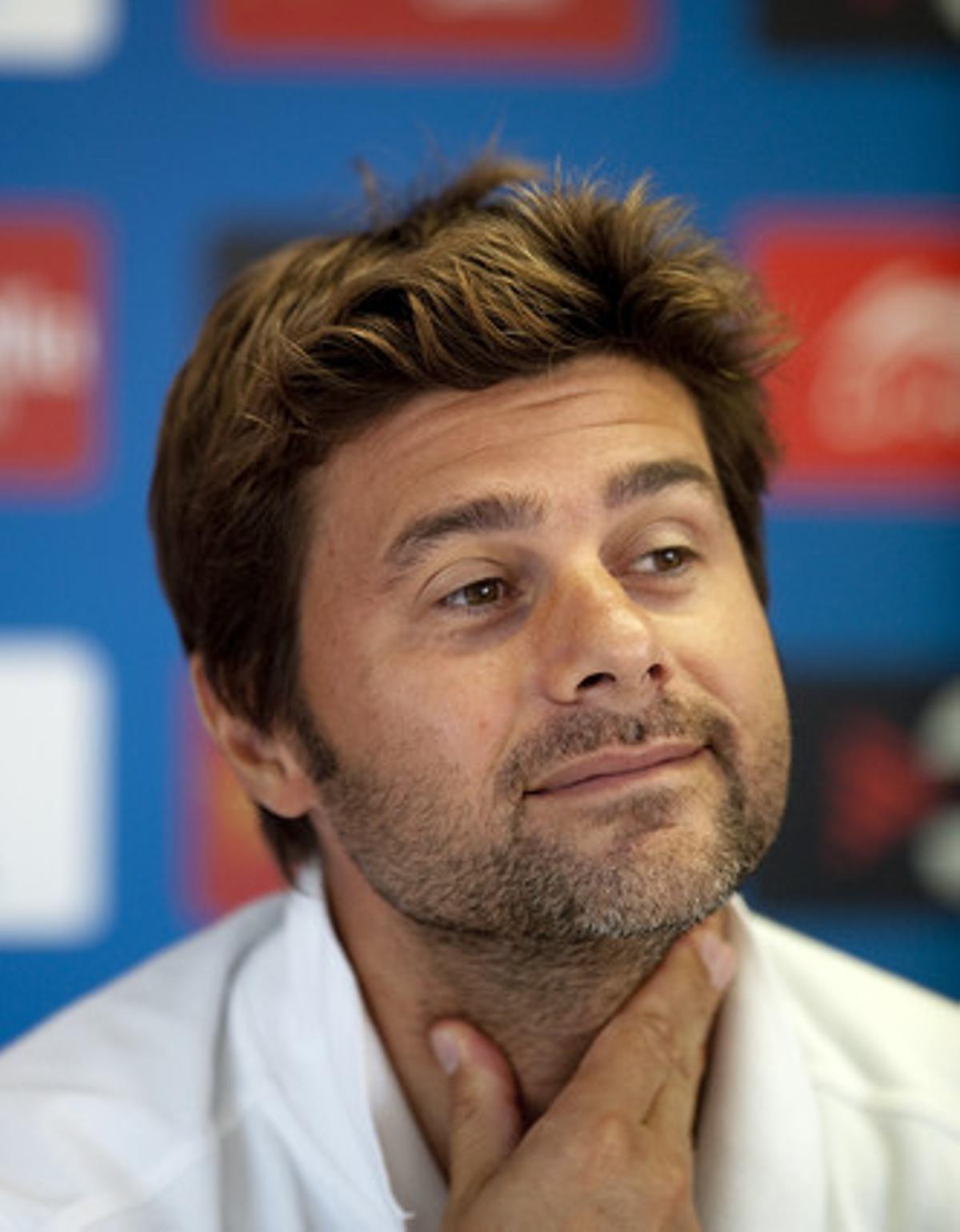 El tècnic del RCD Espanyol, Pochettino. El tècnic del RCD Espanyol, Pochettino.