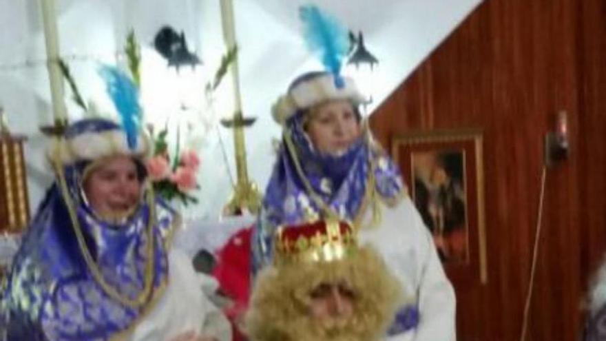 La iglesia de San Pío recupera su tradicional agasajo a los Reyes Magos