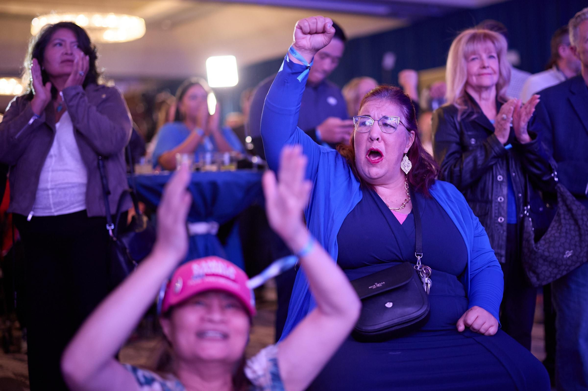 La jornada electoral en Estados Unidos, en imágenes