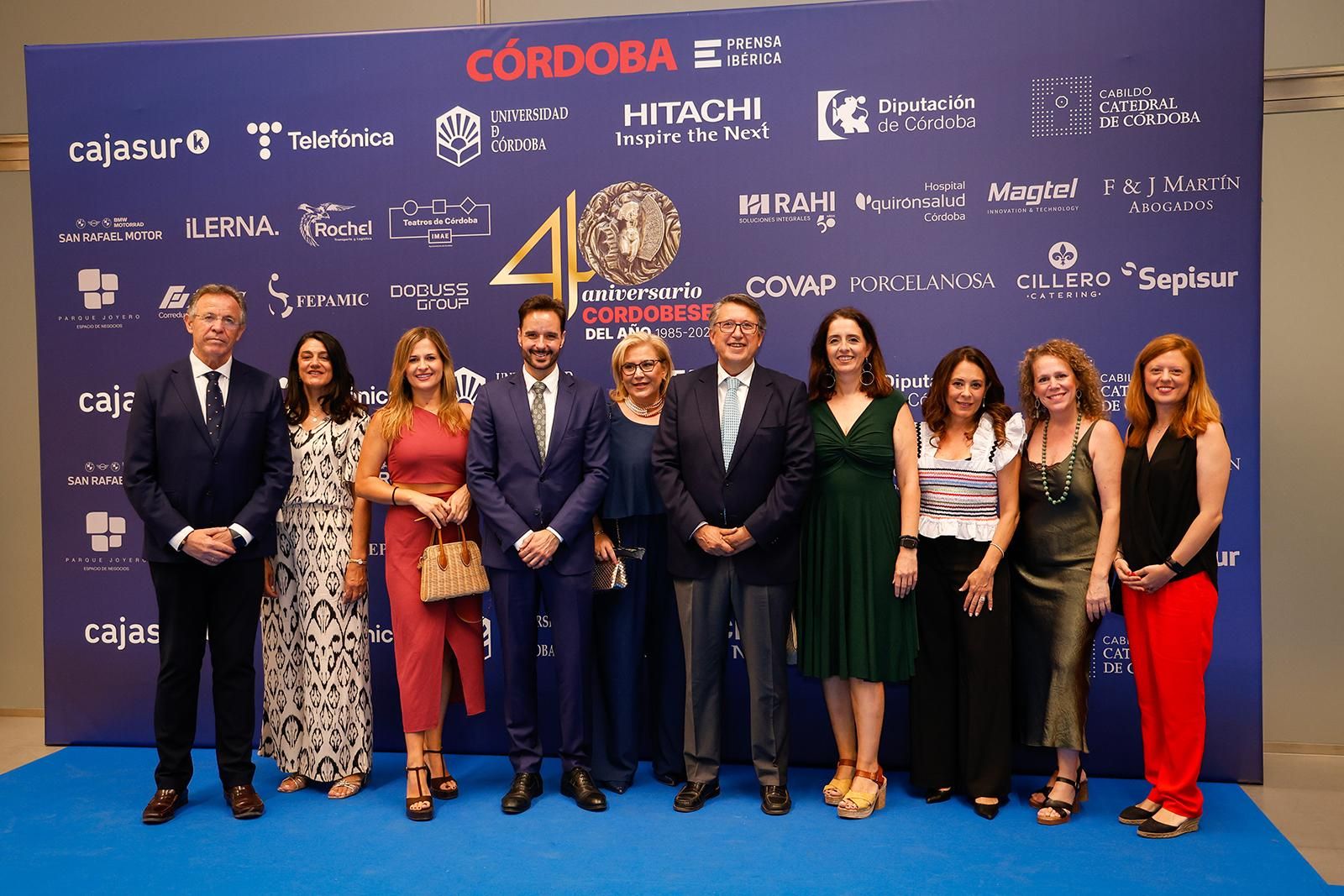 La gala del 40 aniversario de los Cordobeses del Año, en imágenes