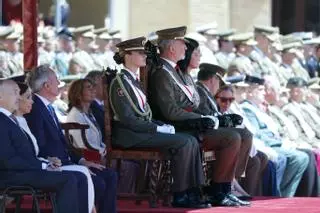 La princesa de Asturias recoge la Gran Cruz del Mérito Militar