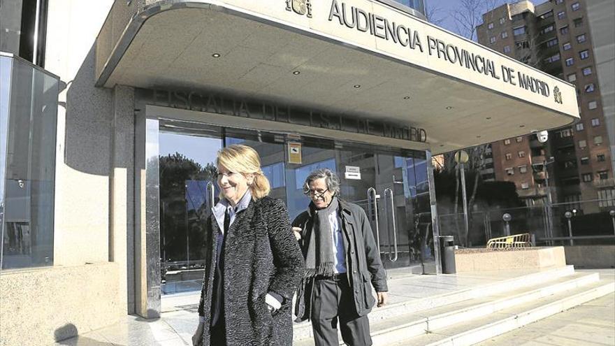 Aguirre, al juez: «Jamás vi dinero en efectivo en el PP de Madrid»