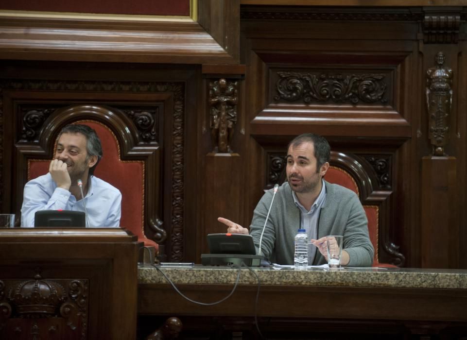 Pleno infantil sobre seguridad vial en A Coruña