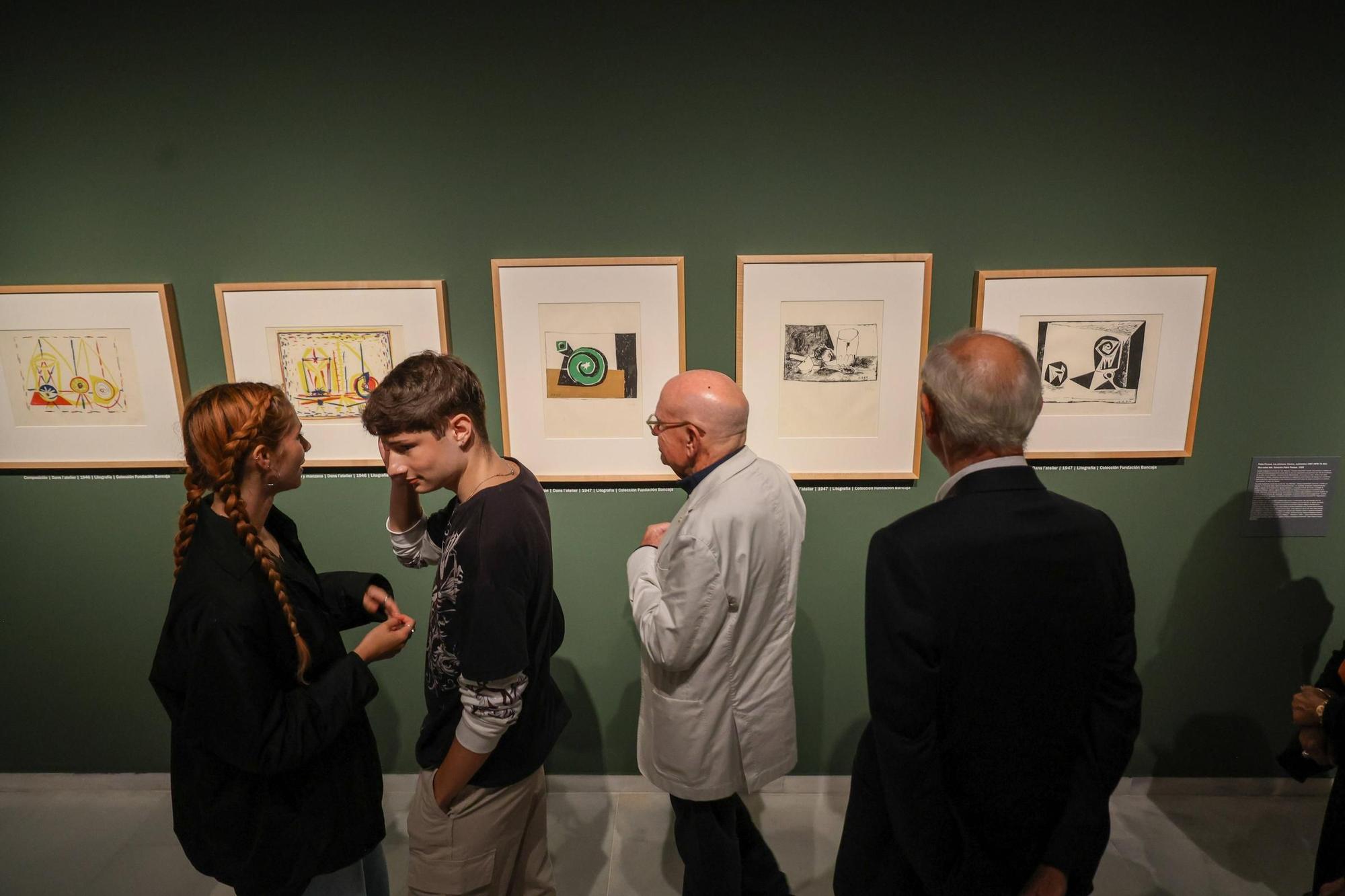 Picasso y la modelo