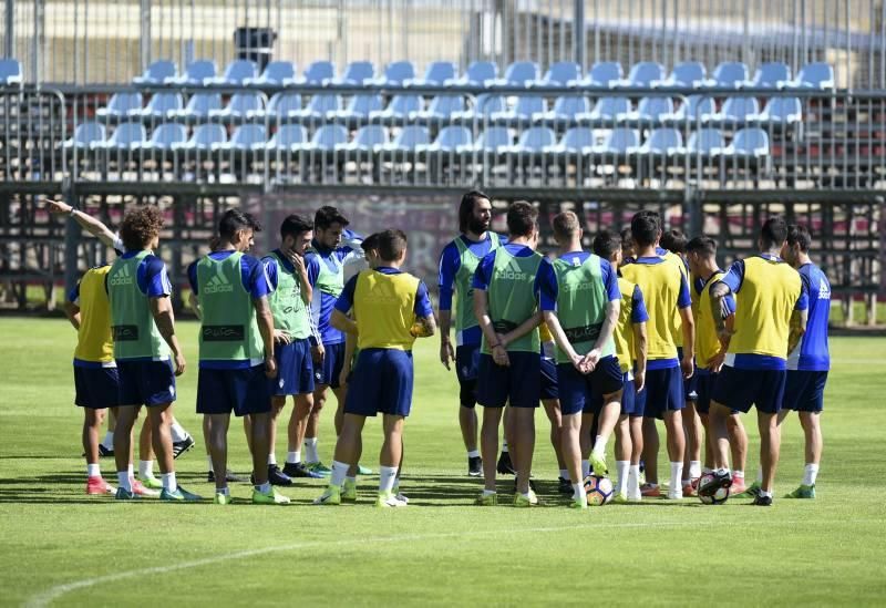 Entrenamiento del Real Zaragoza